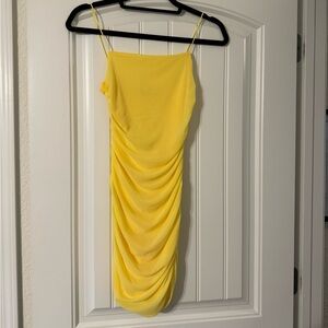 Yellow Mini Dress Hello Molly